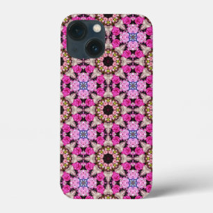 Floral summer pink pattern iPhone 13 mini case