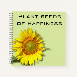 Floral Sunflower Journal