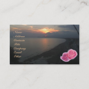 Floral Sunshine Business Card