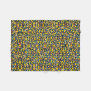 Floral Supreme  Fleece Blanket