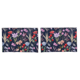 Floral Surface Pattern Fashion Botanical           Pillowcase