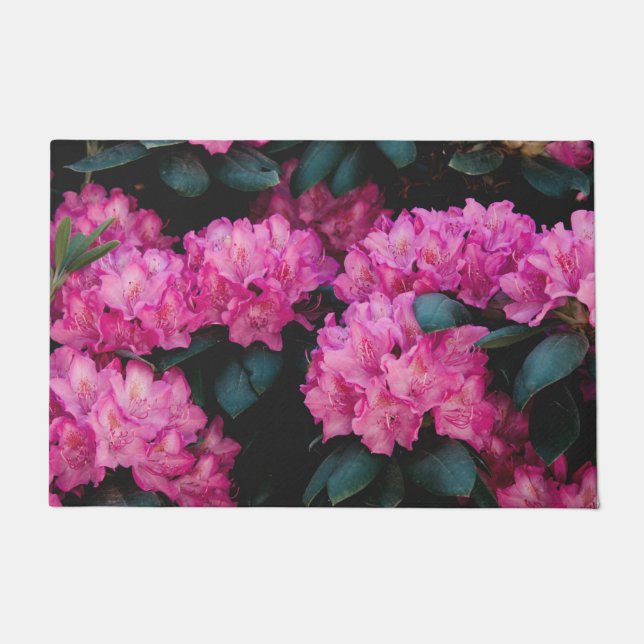 Floral Surface Pattern-Fashion Decorative abstract Doormat (Front)