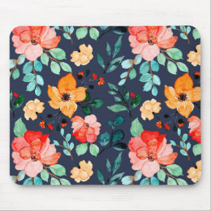 Floral Surface Pattern- Fashion Decorative Spring Mouse Mat