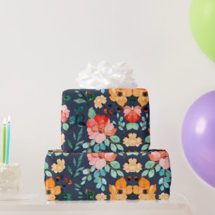 Floral Surface Pattern- Fashion Decorative Spring Wrapping Paper