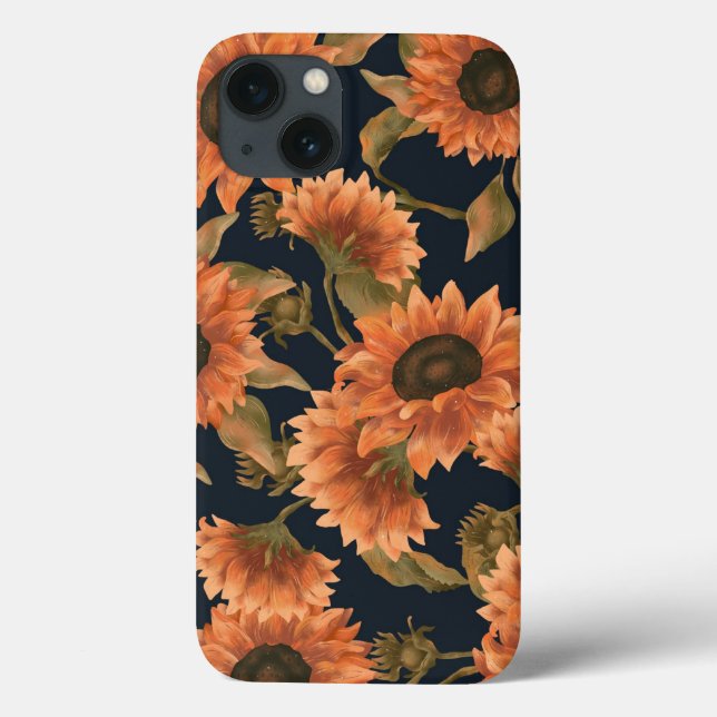 Floral Surface Pattern-Fashion Decorative Tropical Case-Mate iPhone Case (Back)