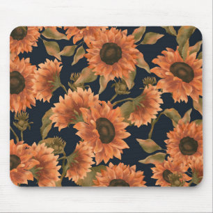 Floral Surface Pattern-Fashion Decorative Tropical Mouse Mat