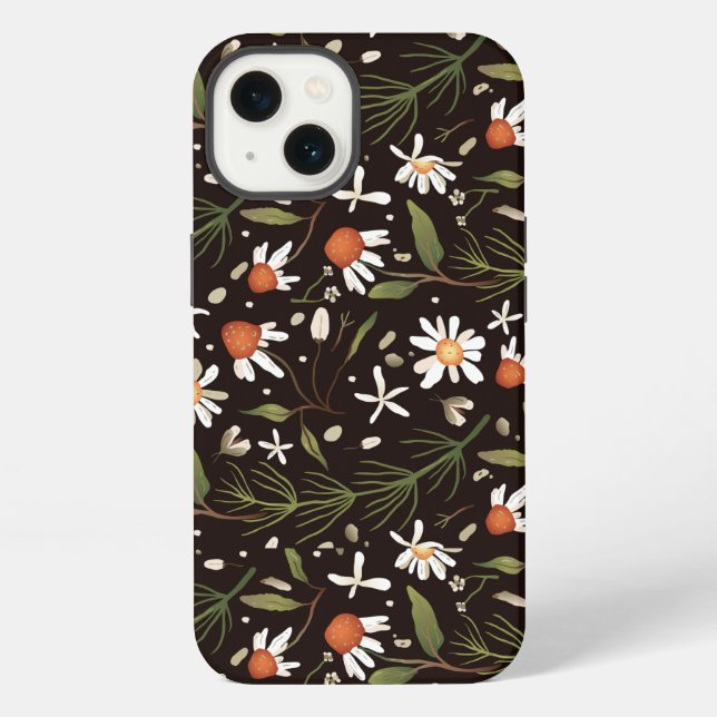 Floral Surface Pattern Fashion Spring    iPhone Case (Back)