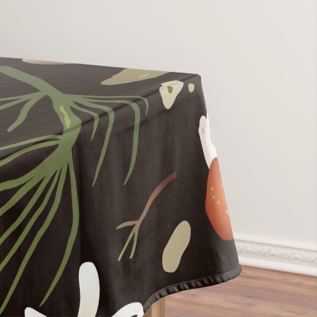 Floral Surface Pattern Fashion Spring              Tablecloth (In Situ)