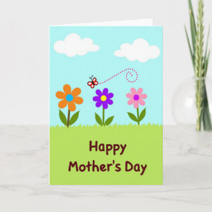 Floral Sweetest Mother Card