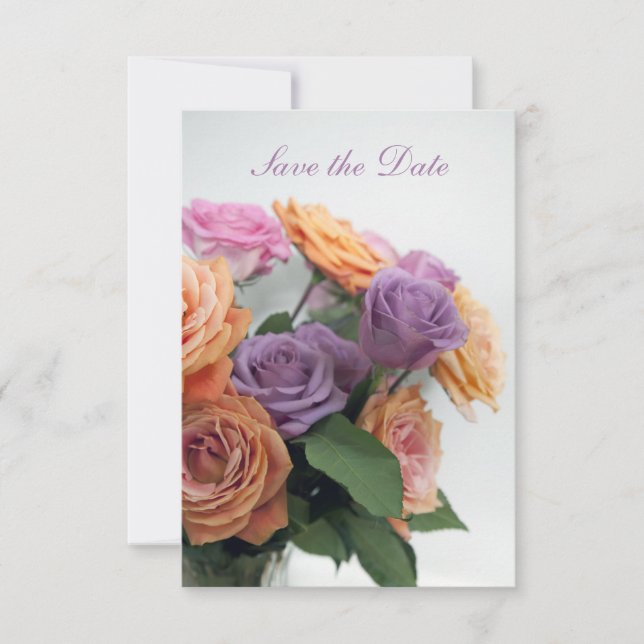 Floral Sweetness Save The Date (Front)