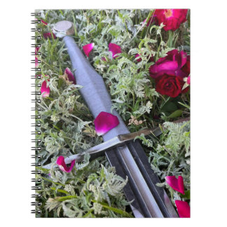 Floral Sword Notebook