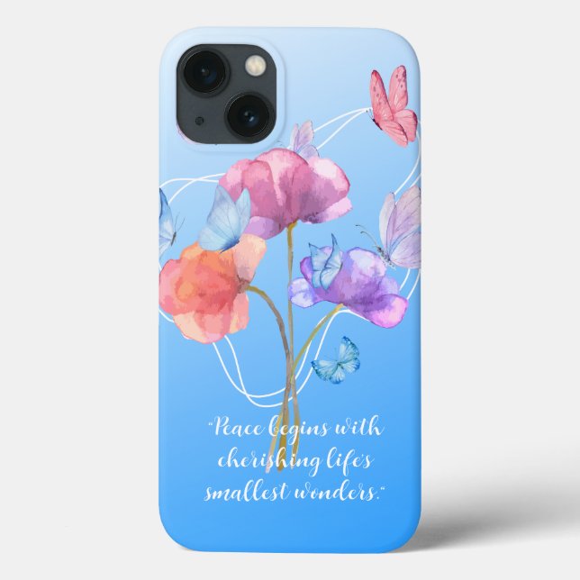 Floral Symphony Case-Mate iPhone Case (Back)
