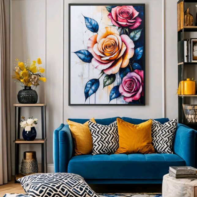 Floral Symphony Poster (Creator Uploaded)
