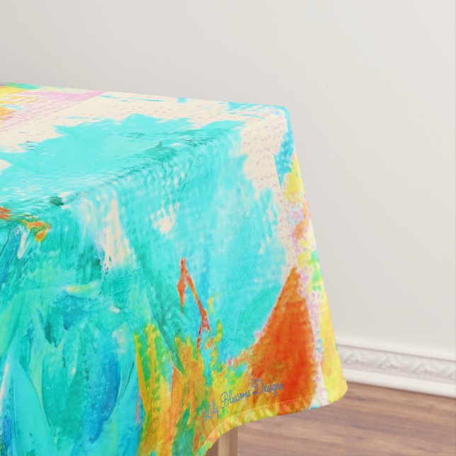 Floral tablecloth (In Situ)