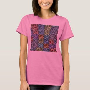 Floral Tank Top  (Hot Pink) - Multi-Coloured