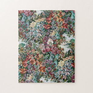 Floral Tapestry Jigsaw Puzzle