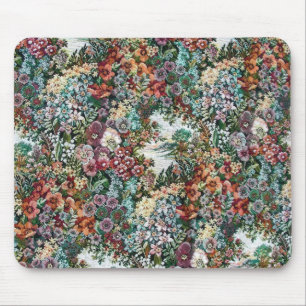 Floral Tapestry Mouse Mat