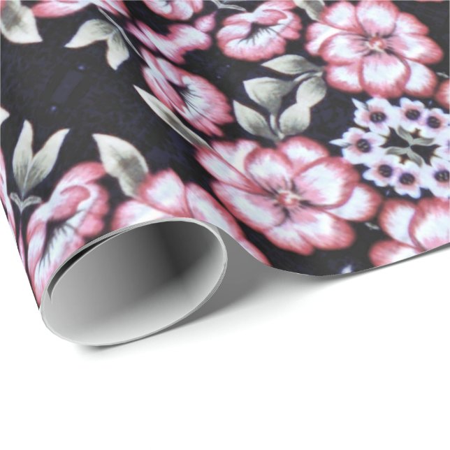 Floral Tapestry Wrapping Paper (Roll Corner)