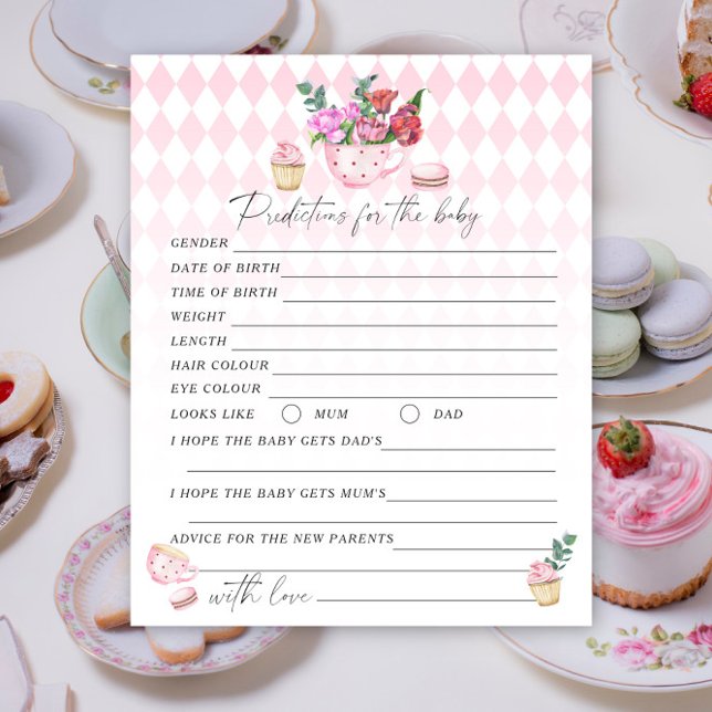 Floral tea party - Baby predictions and advice  (Creator Uploaded)