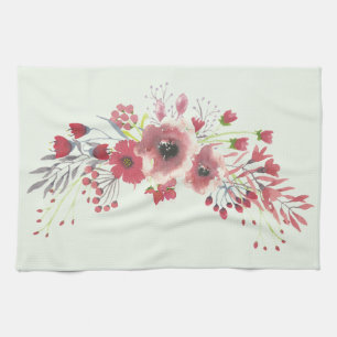 Floral Tea Towel