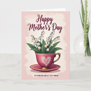 Floral Teacup Affection Card