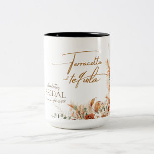 Floral Terracotta and Tequila Bridesmaid Mug
