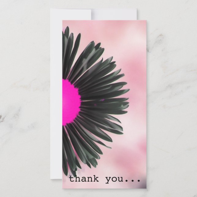 floral thank you card (Front)