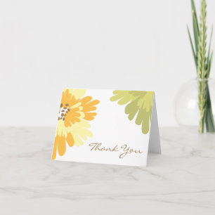 Floral Thank You Card