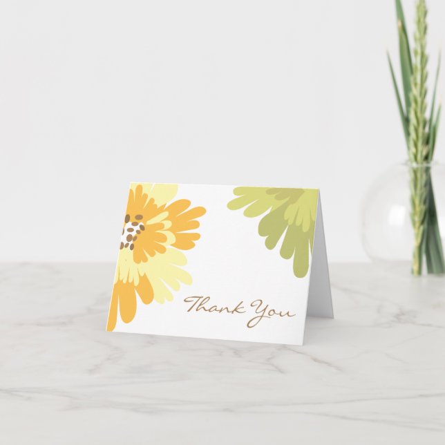 Floral Thank You Card (Front)