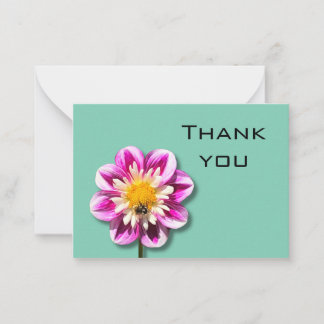 Floral Thank you card