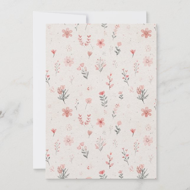 Floral Thank You Card (Front)