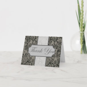 Floral Thank You Card