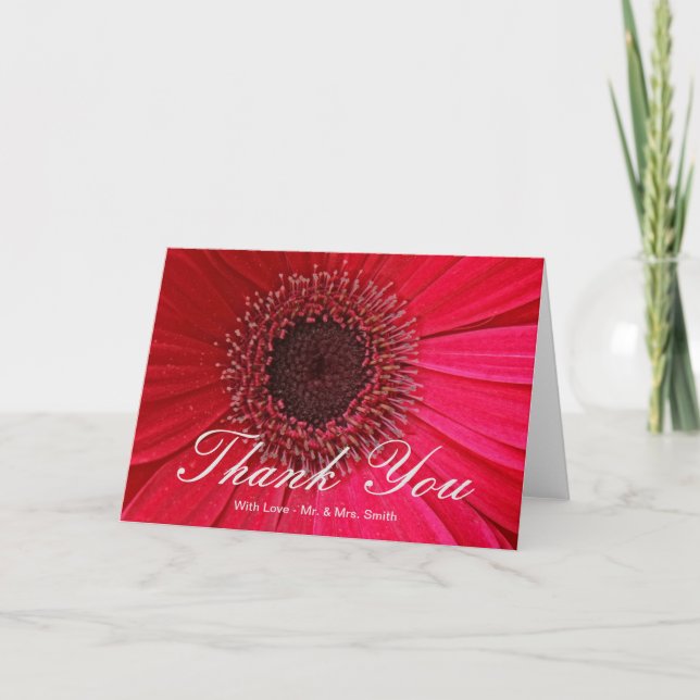 Floral Thank You Card (Front)