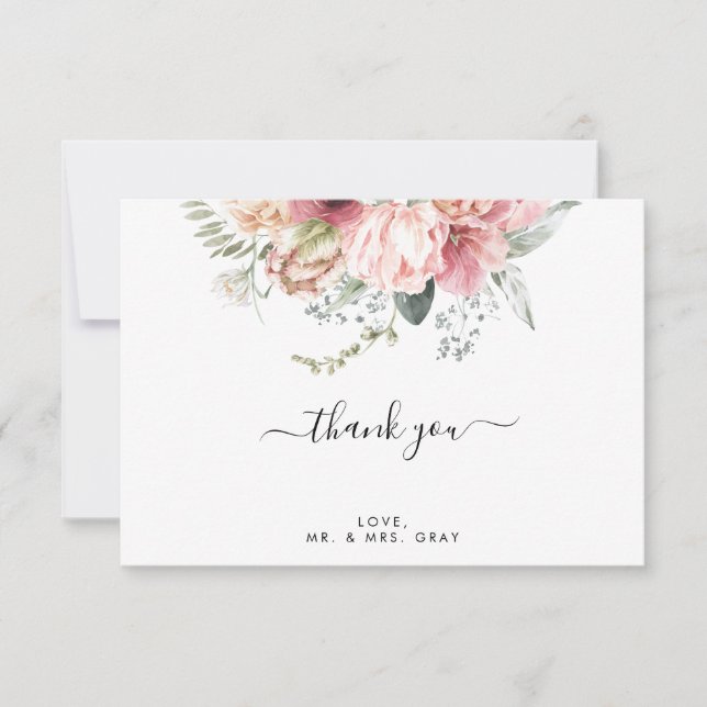 Floral Thank You Card | Annabeth (Front)