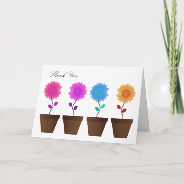 Floral Thank You Cards (Front)