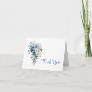 Floral Thank You Note Card