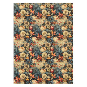 Floral Thanksgiving Vintage Pattern (12) Tablecloth