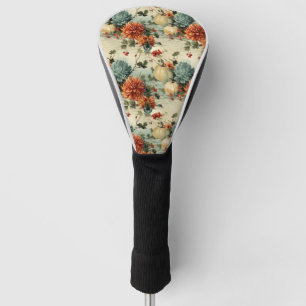 Floral Thanksgiving Vintage Pattern (1) Golf Head Cover