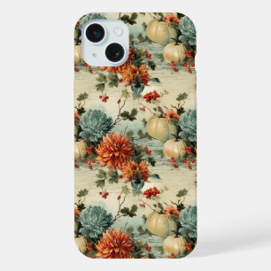 Floral Thanksgiving Vintage Pattern (1) iPhone 15 Plus Case