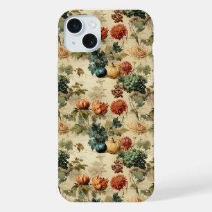 Floral Thanksgiving Vintage Pattern (2) iPhone 15 Plus Case