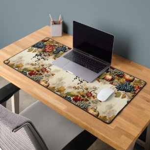 Floral Thanksgiving Vintage Pattern (9) Desk Mat