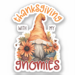 Floral Thanksgiving with my Gnomies 