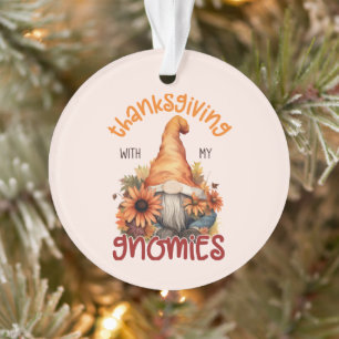 Floral Thanksgiving with my Gnomies Ornament