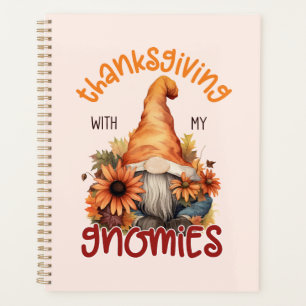 Floral Thanksgiving with my Gnomies  Planner