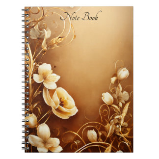 Floral-Themed Notebook