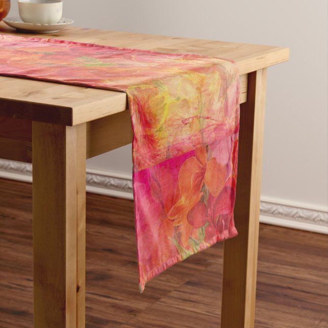Floral Themed Table Runner (In Situ)