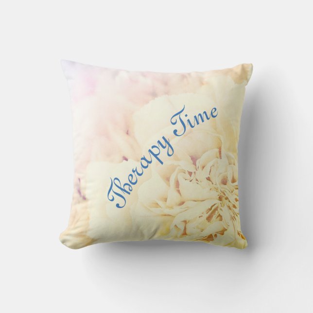 Floral Therapy Time Cushion (Front)