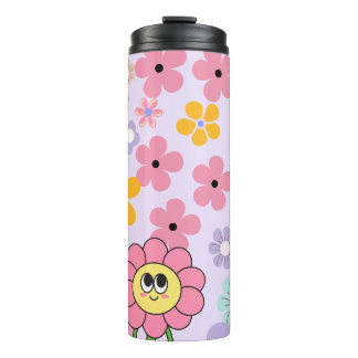 Floral Thermal Tumbler
