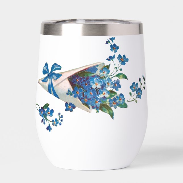 floral Thermal Tumbler (Back)