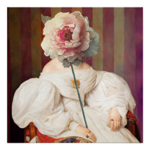 Floral Thoughts Diva II Poster